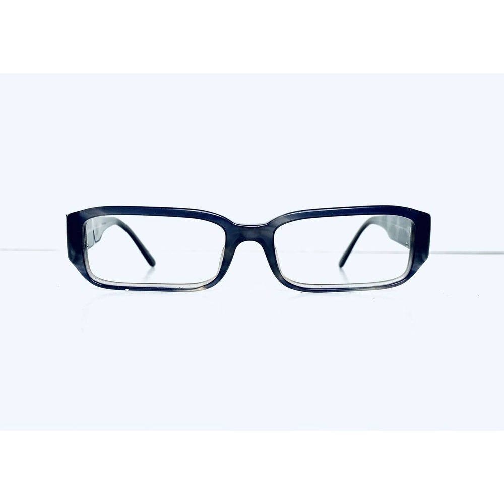 Prada Grey Tortoise Rectangular Glasses - image 2